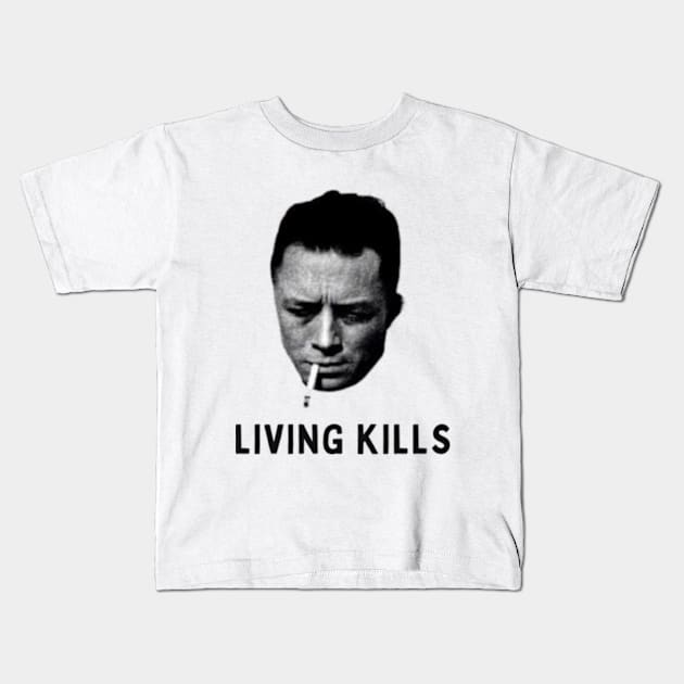 living kills Kids T-Shirt by cloudviewv2